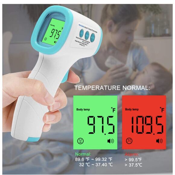 MotorBel Infrared Forehead Thermometer HG01 - Picture 3 of 7